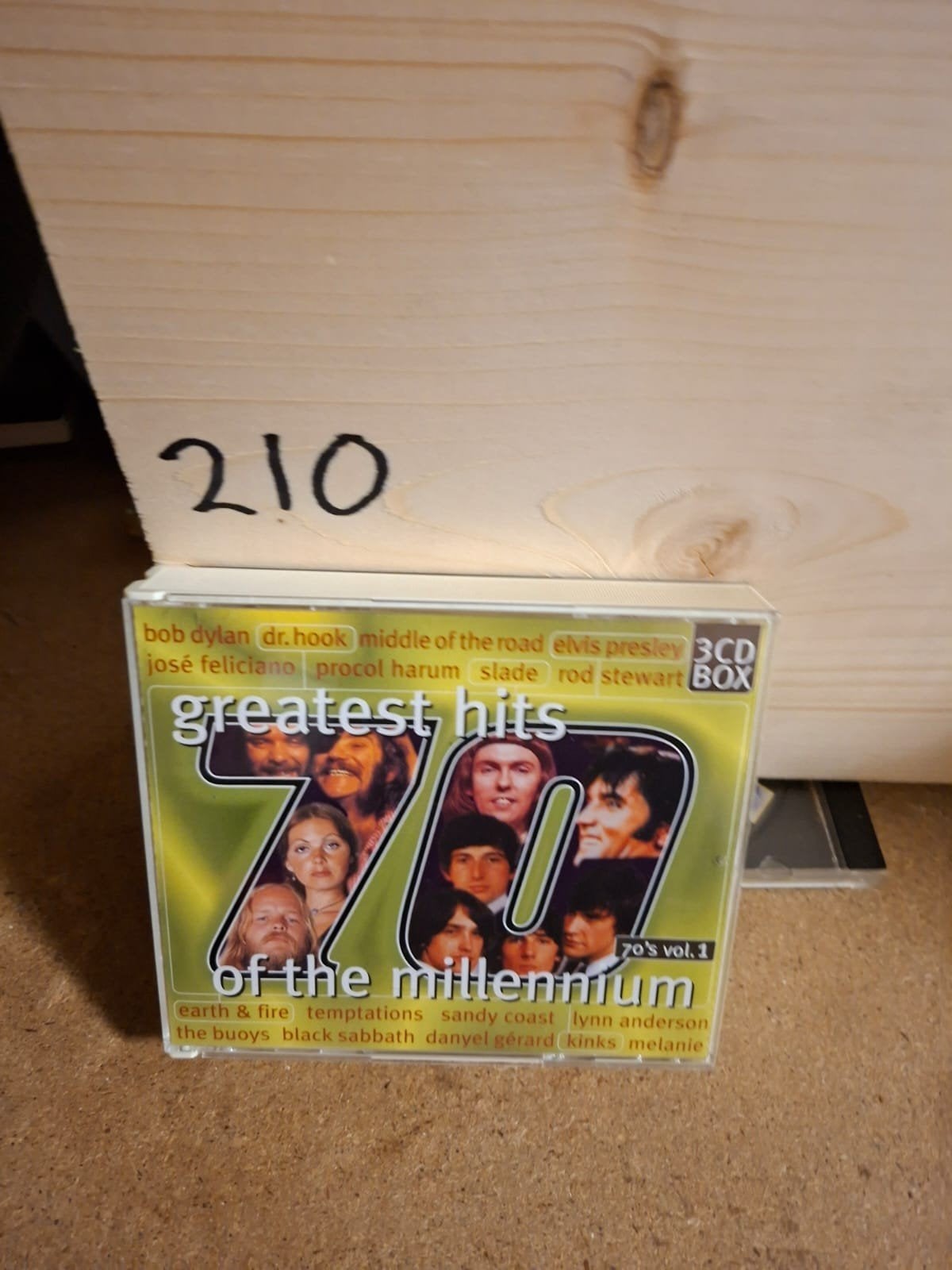 Greatest Hits 70's Vol. 1 - 3CD Box, Gebruikt, Pop, Ophalen of Verzenden, Verzamelalbum