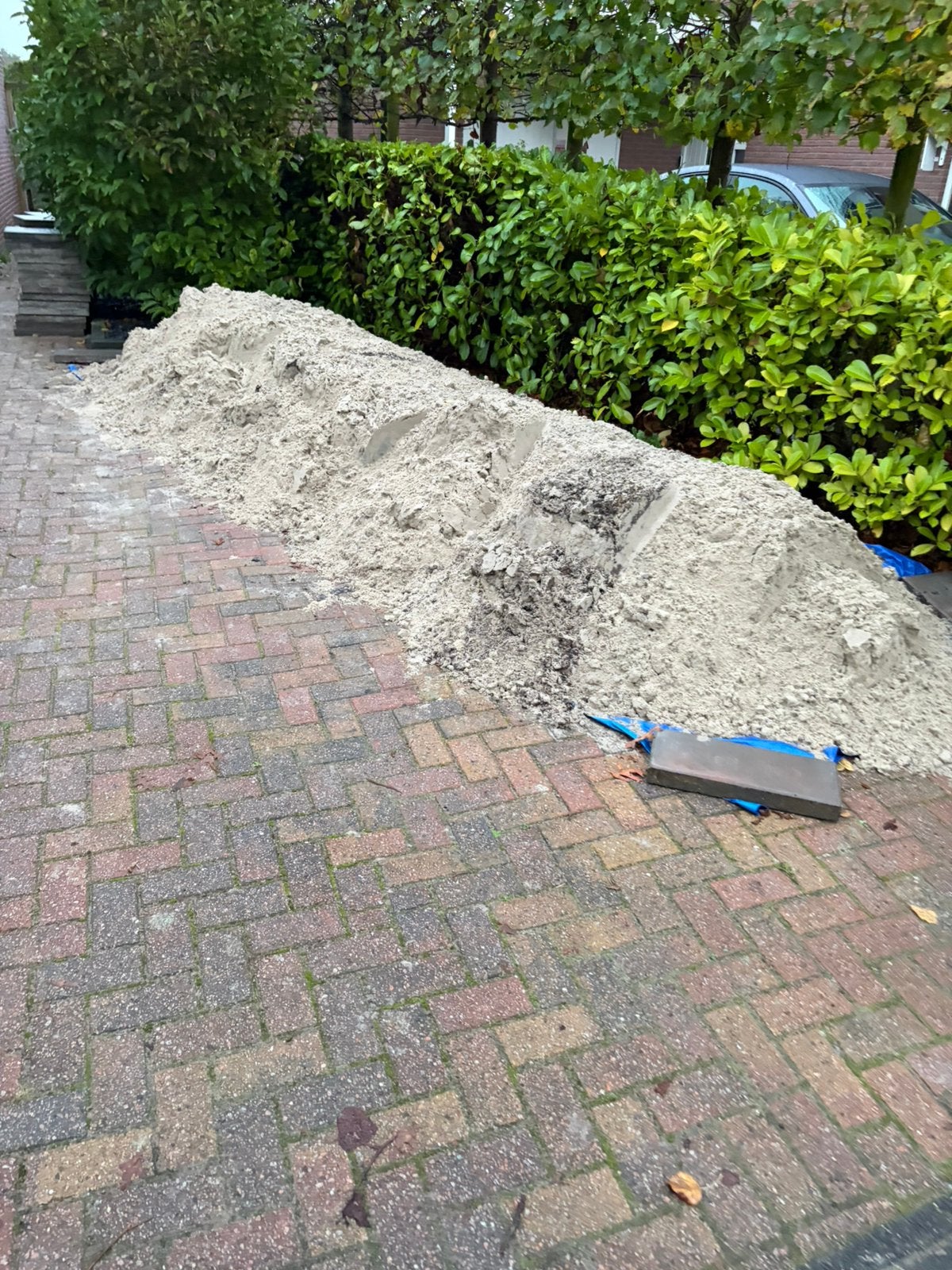 GRATIS  4m3 Schoon geel zand, Ophalen, Ophoogzand