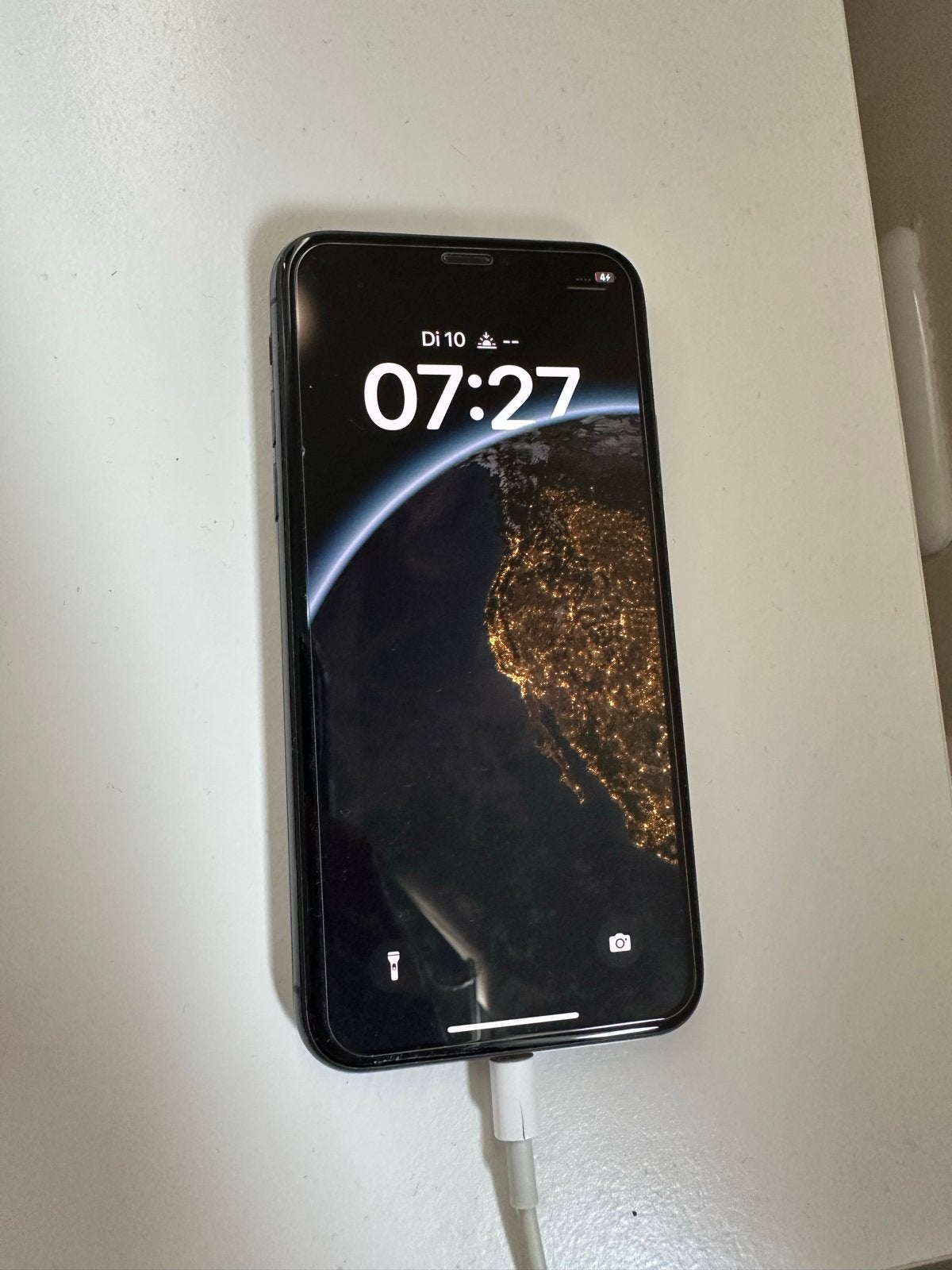 iPhone X Zwart - Gebarsten achterkant, 78% batterij, Telecommunicatie, Mobiele telefoons | Apple iPhone, Gebruikt, Zwart, 78 %