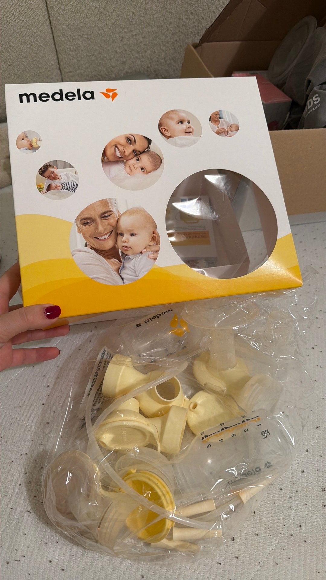 Medela gratis, Kinderen en Baby's, Babyvoeding en Toebehoren, Ophalen, Zo goed als nieuw, Overige typen