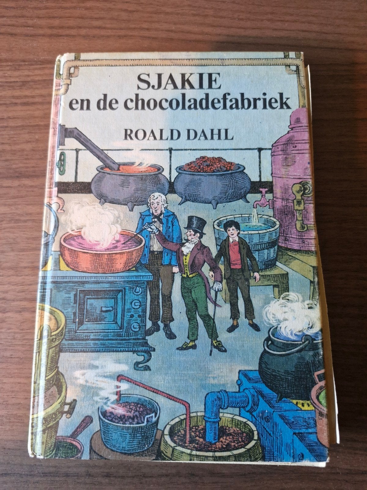 Sjakie en de chocoladefabriek - Roald Dahl, Boeken, Kinderboeken | Jeugd | onder 10 jaar, Ophalen of Verzenden, Gelezen, Roald Dahl