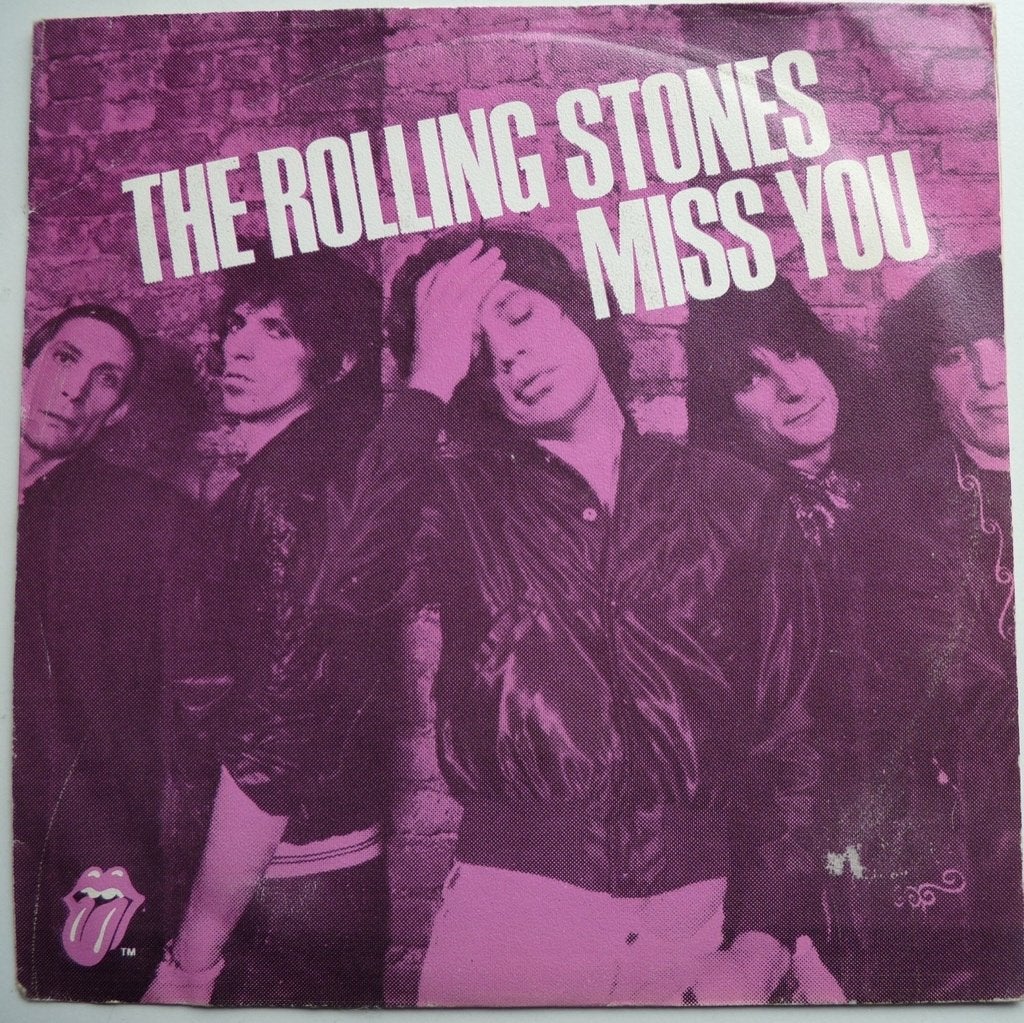 B6 rolling stones Miss you 'BELG78 €7,50 , Cd's en Dvd's, Gebruikt, Fotohoes, 7 inch, Ophalen of Verzenden
