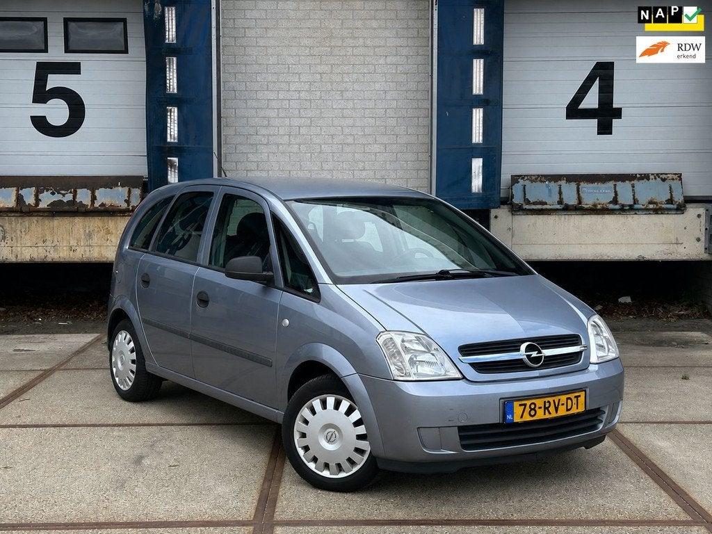 Opel Meriva 1.6-16V Essentia(Airco+APK+Trekhaak+NAP), Auto's, Voorwielaandrijving, 101 pk, Gebruikt, 4 cilinders