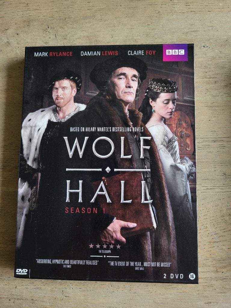 DVD kostuumdrama Wolf Hall serie 1 Tudor dynastie BBC, Alle leeftijden, Ophalen of Verzenden, Zo goed als nieuw