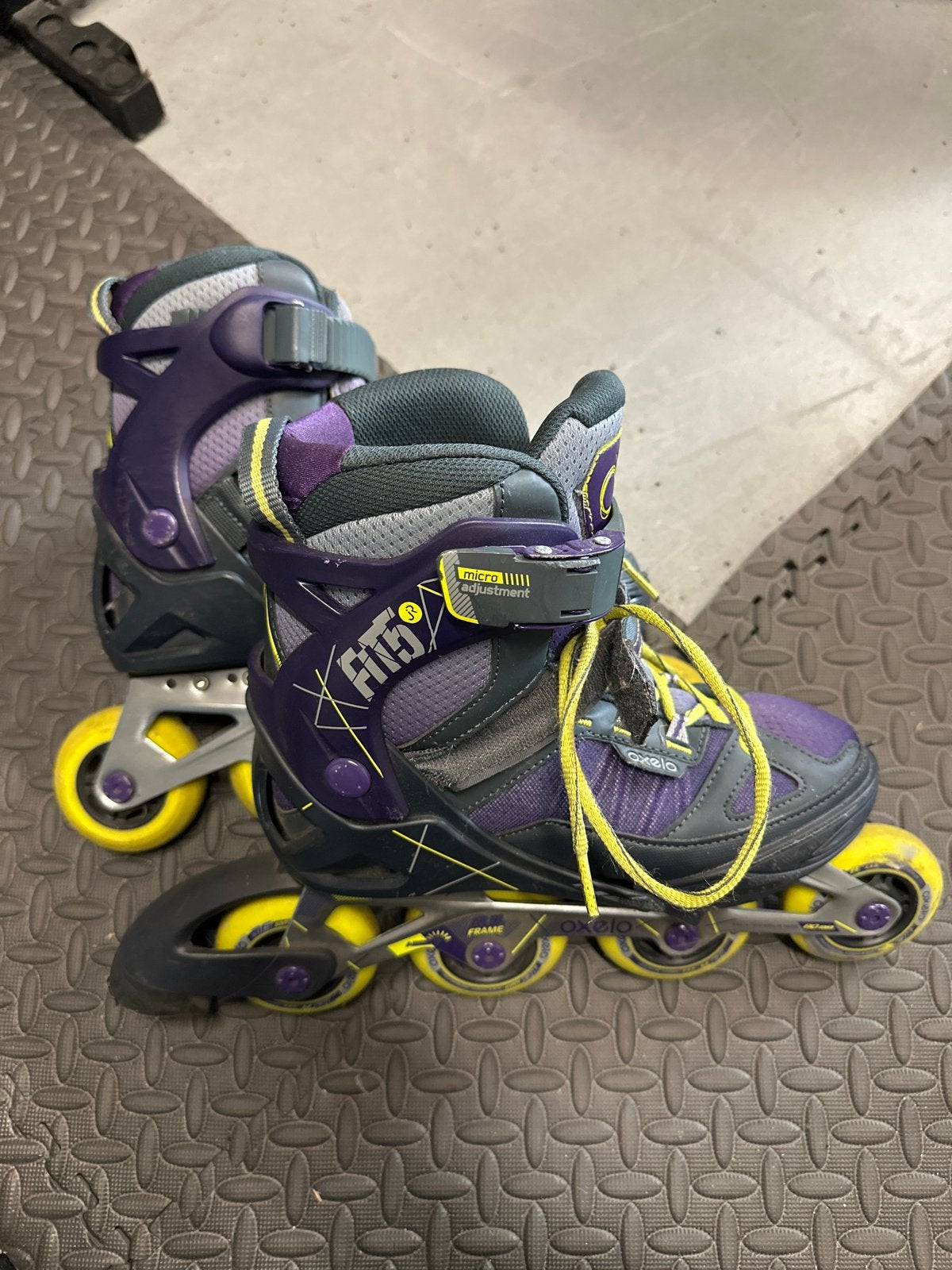 Oxelo Fit 5 Junior Skates - Maat 35-38, Ophalen, Gebruikt, Overige typen, Overige merken