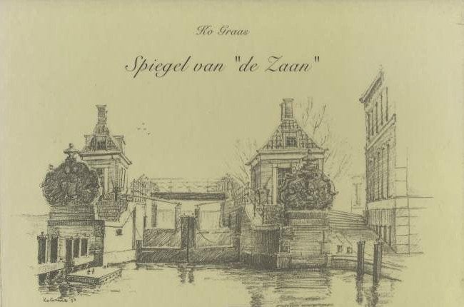 Spiegel van "de Zaan" / Tekeningen Ko Graas / Zaandam, Ophalen of Verzenden, Zo goed als nieuw