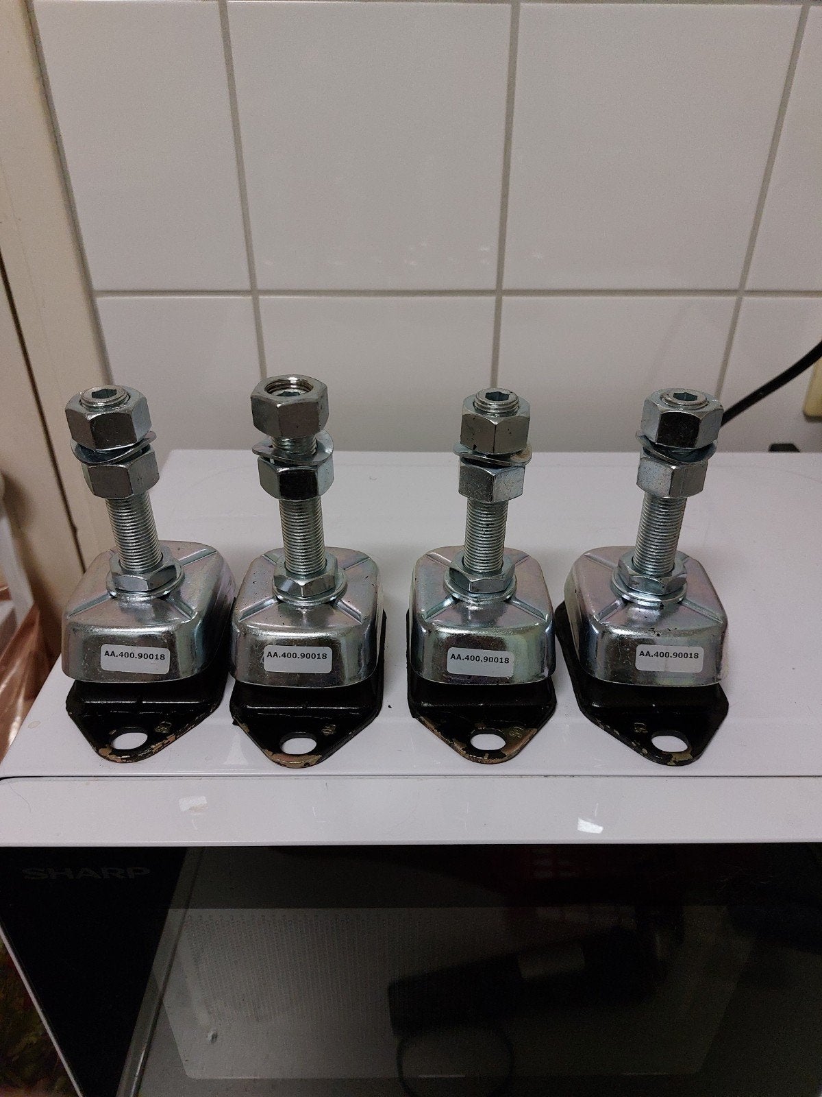 Nieuwe motor trillingens dempers, Watersport en Boten, Ophalen of Verzenden, Nieuw, Motor en Techniek, Zeilboot of Motorboot