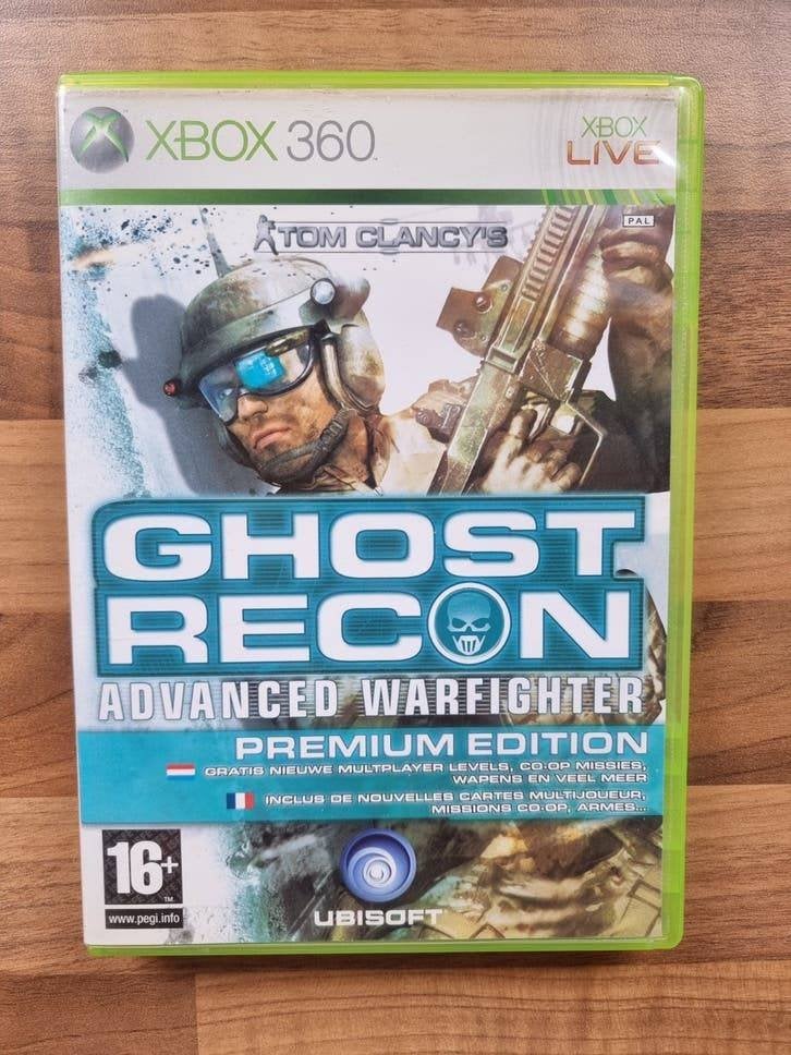 Ghost Recon Advanced warfighter Premium edition - Compleet, Spelcomputers en Games, Games | Xbox 360, Shooter, 1 speler, Ophalen of Verzenden