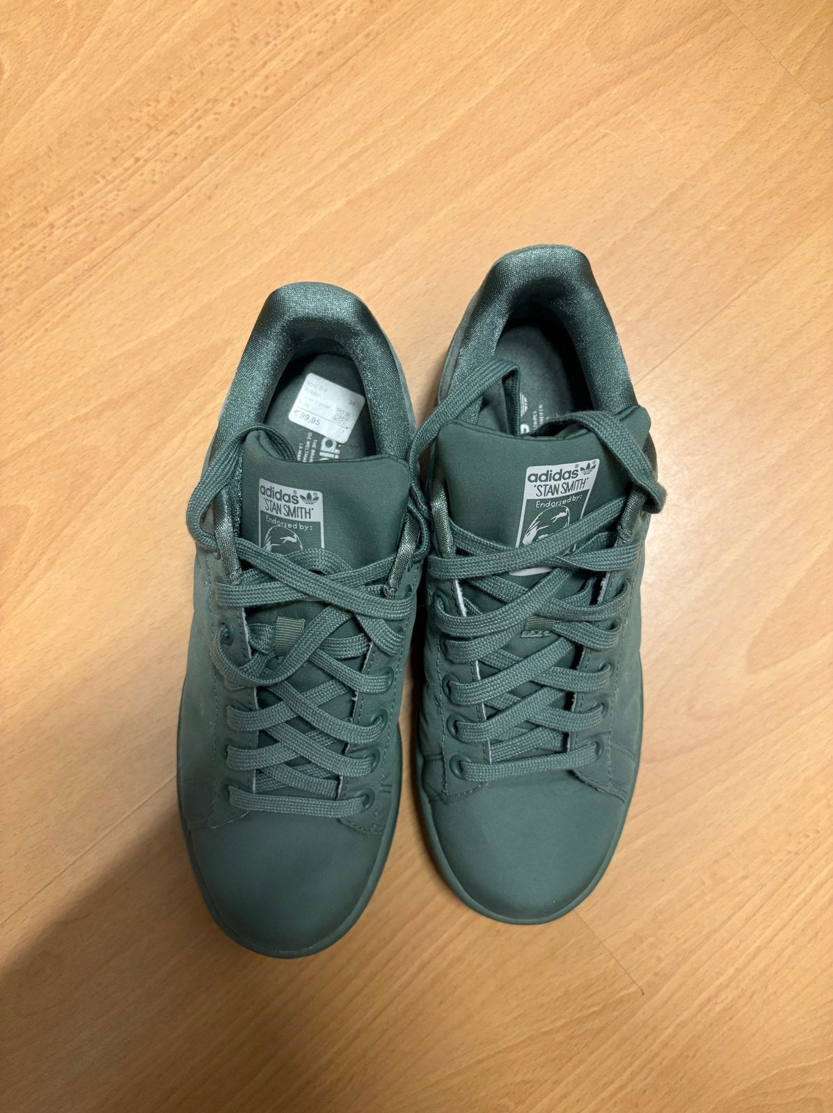 Adidas Stan Smith Sneakers - Groen, Maat 38, Ophalen of Verzenden, Groen, Sneakers of Gympen, Zo goed als nieuw