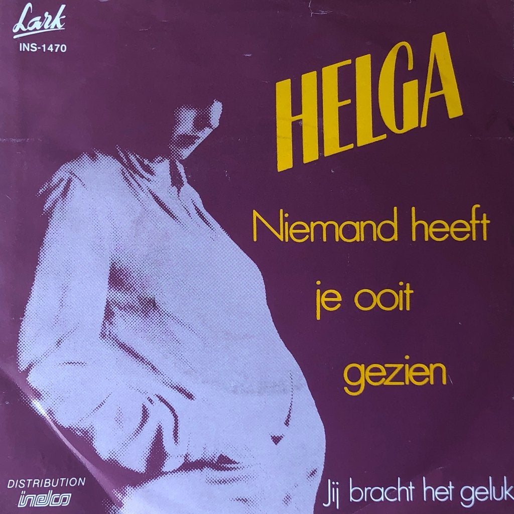 1982	Helga 		Niemand Heeft Je Ooit Gezien, Fotohoes, Ophalen of Verzenden, Zo goed als nieuw, Nederlandstalig