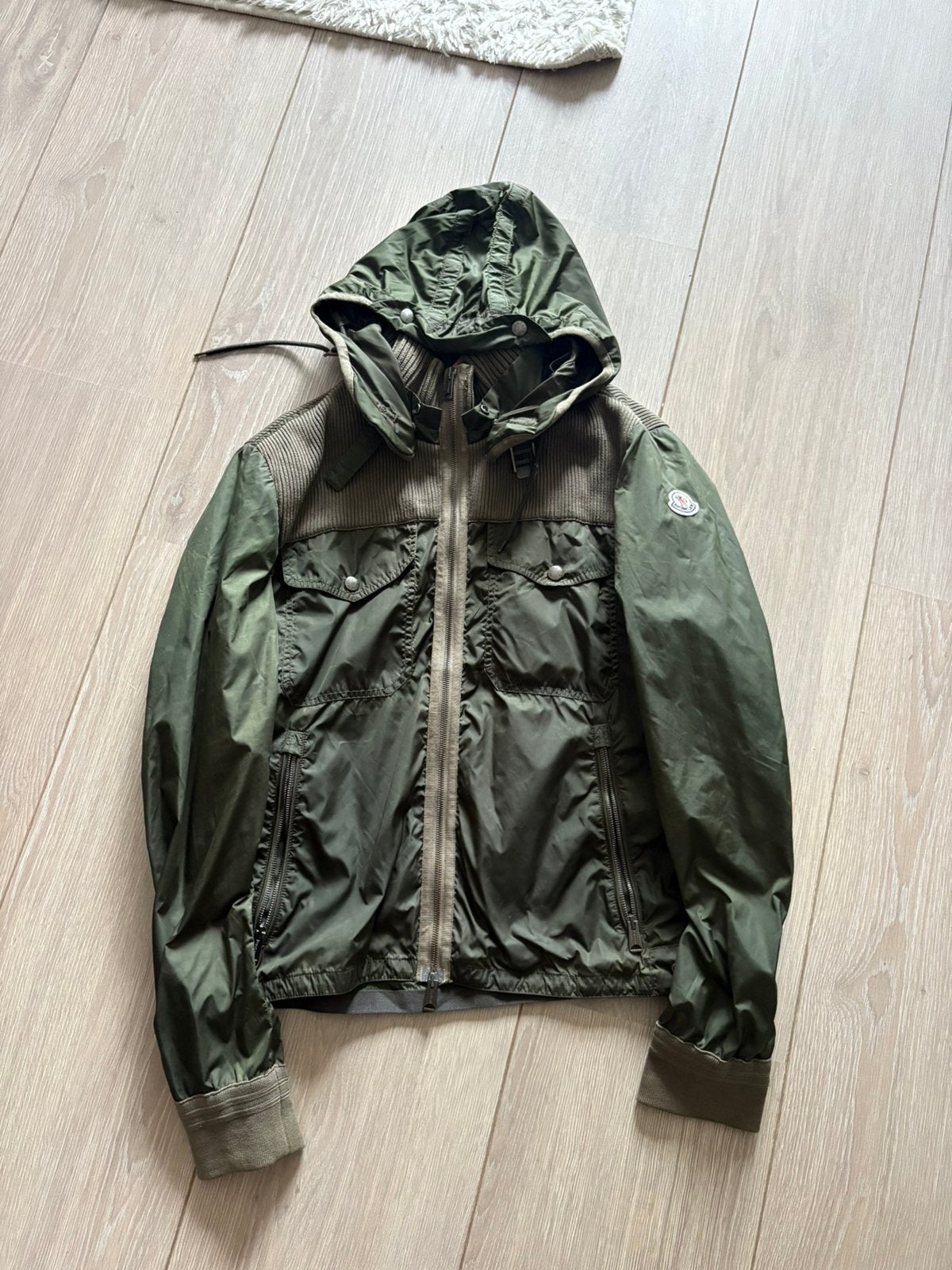 Moncler Jas S heren, Kleding | Heren, Verzenden, Zo goed als nieuw, Maat 46 (S) of kleiner, Groen