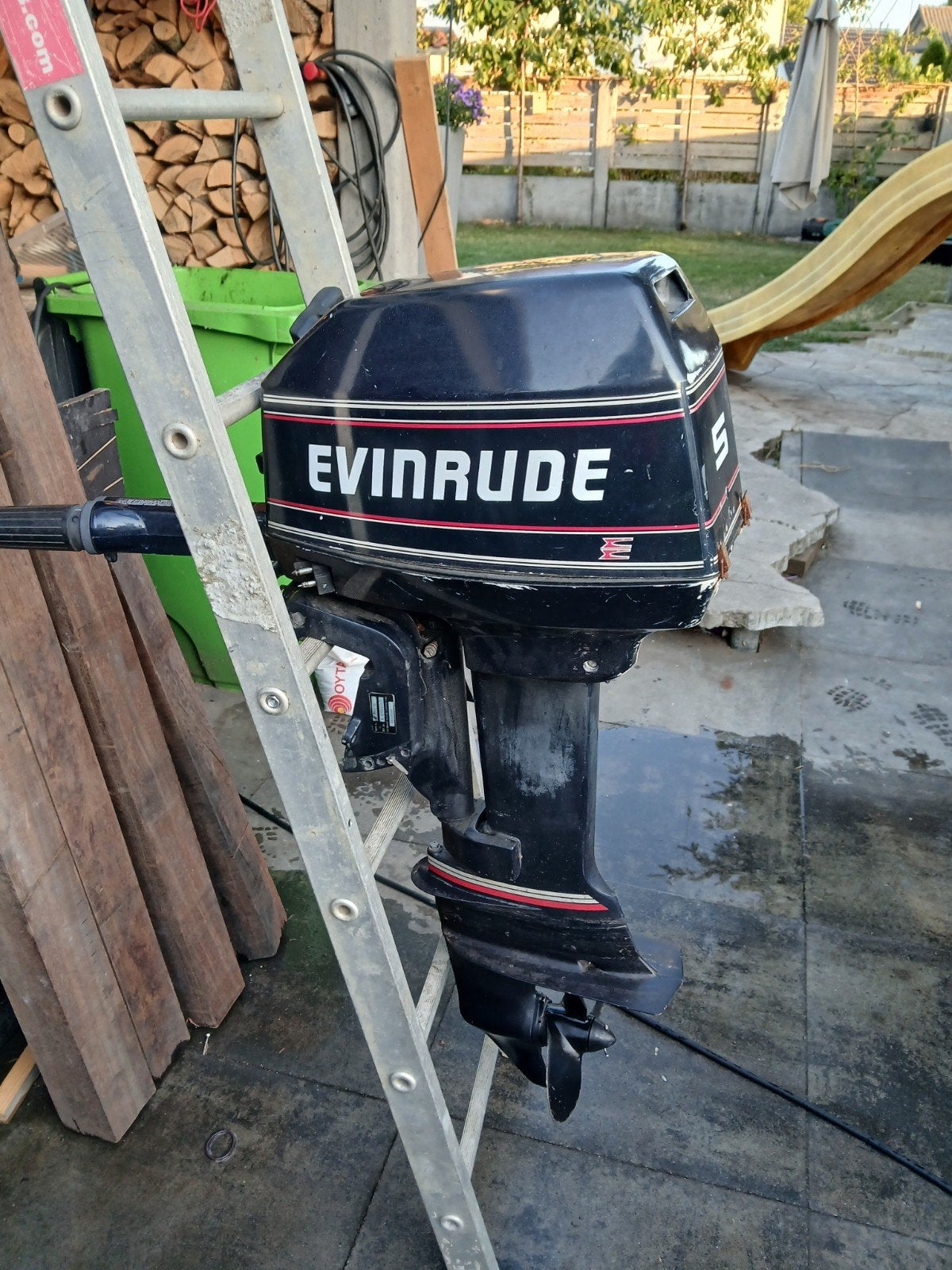 Evinrude 5 pk buitenboordmotor (1997) - geeft geen vonk, Ophalen of Verzenden, Gebruikt