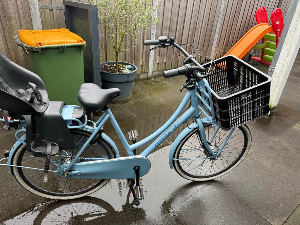 Cortina E-U4 Transportfiets - 8 versnellingen, Ophalen, Gebruikt, Cortina