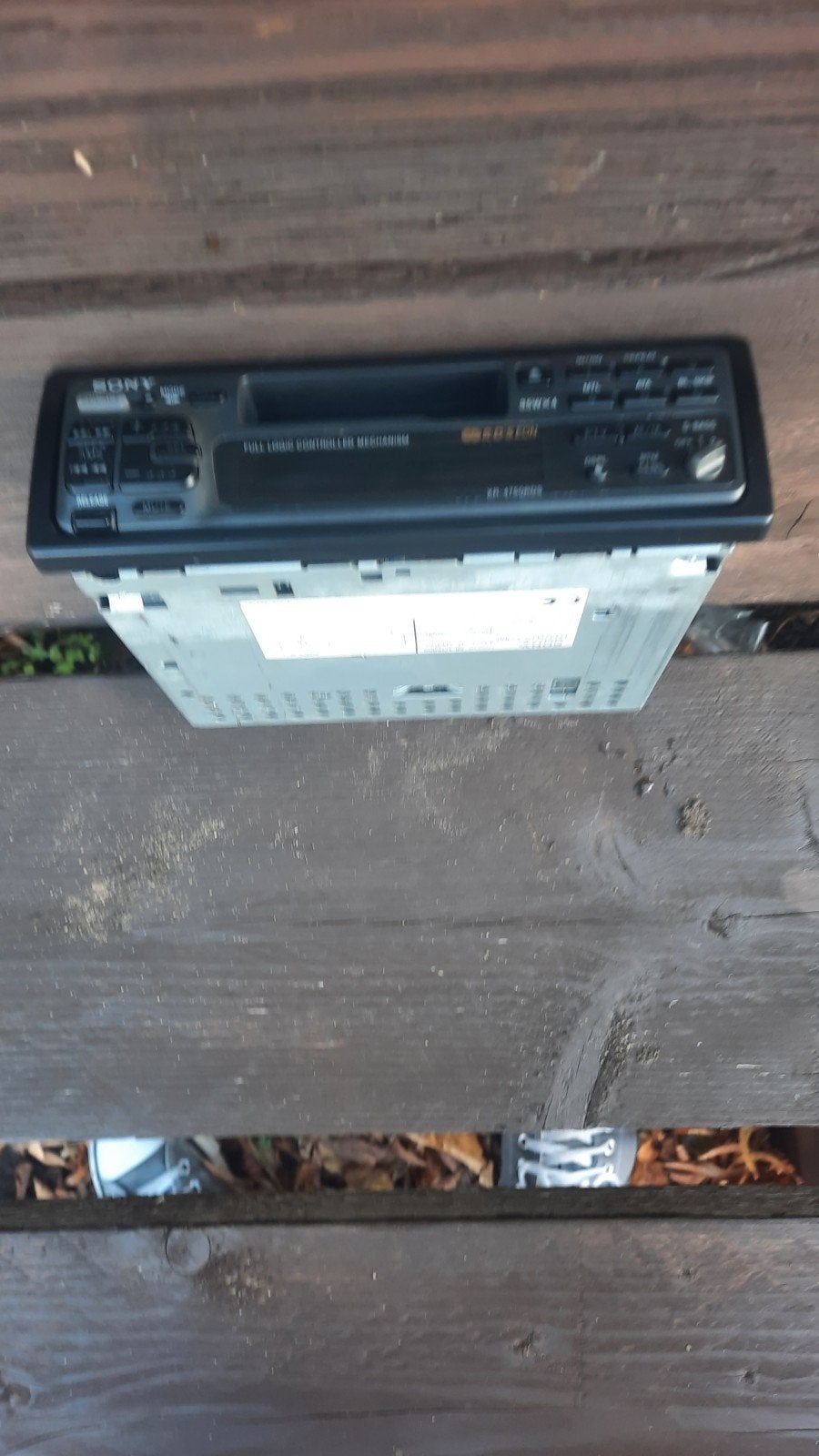 Sony XR-4750RDS Cassette Car Stereo, Ophalen of Verzenden, Gebruikt