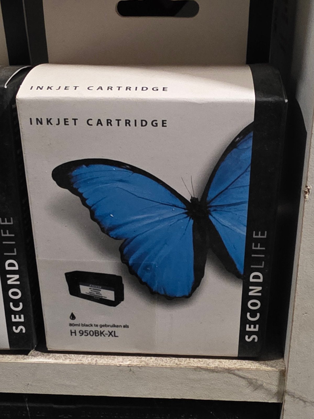 Secondlife Inkjet Cartridge H 950BK-XL - Zwart, Computers en Software, Zwart-en-wit printen, Info@secondlife.com, Printer, Onbekend, raadpleeg verpakking