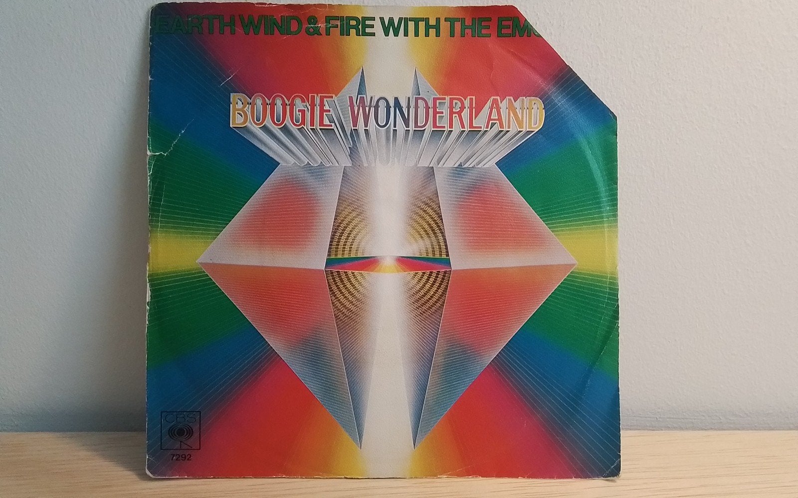 Earth Wind & Fire - boogie wonderland, Ophalen of Verzenden, Gebruikt, Pop