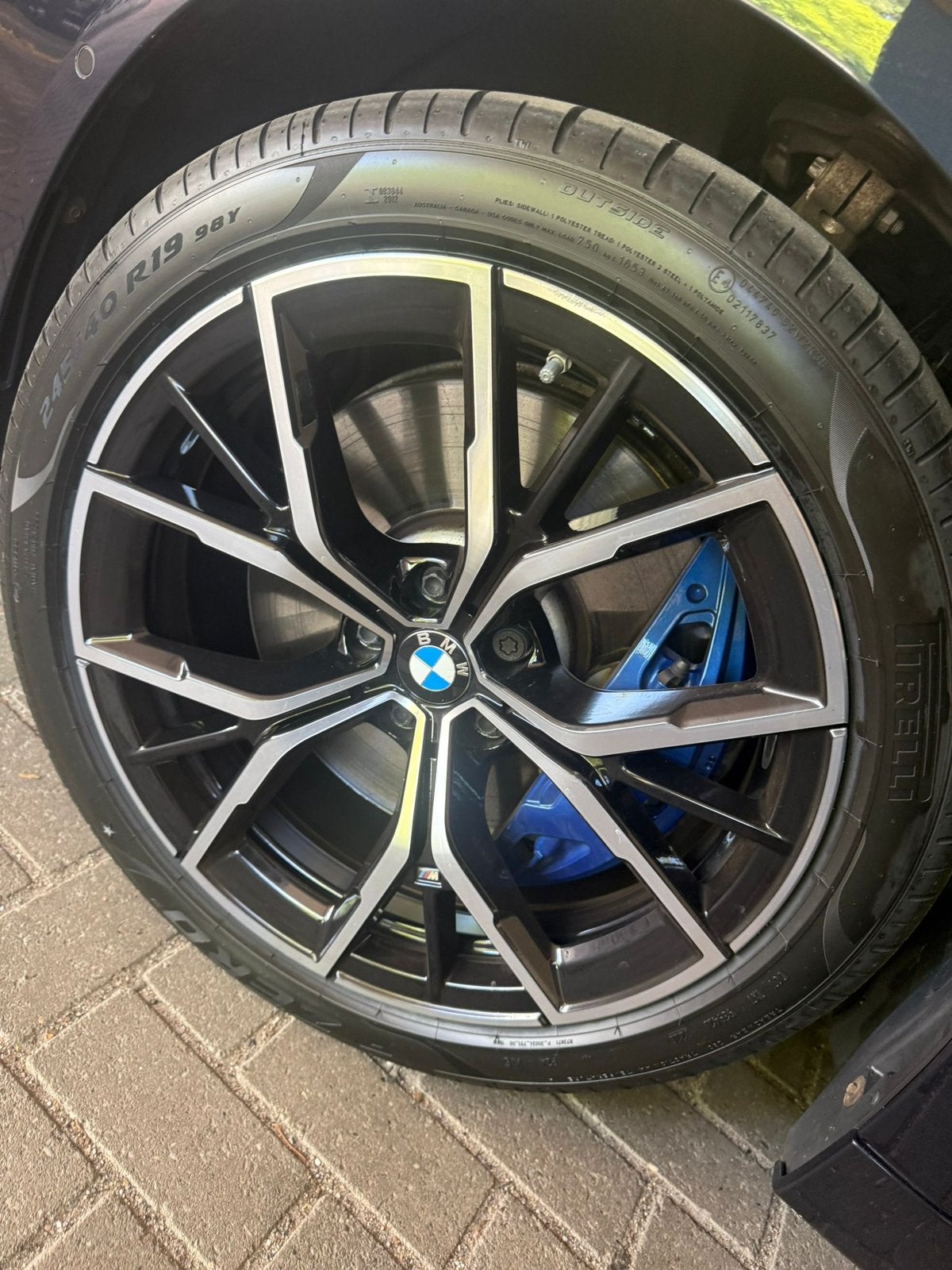 Orig 19 BMW 5 Serie 845M Styling Velgen Zomerset Nieuw TPMS, 275 mm, Banden en Velgen, Nieuw, Personenwagen