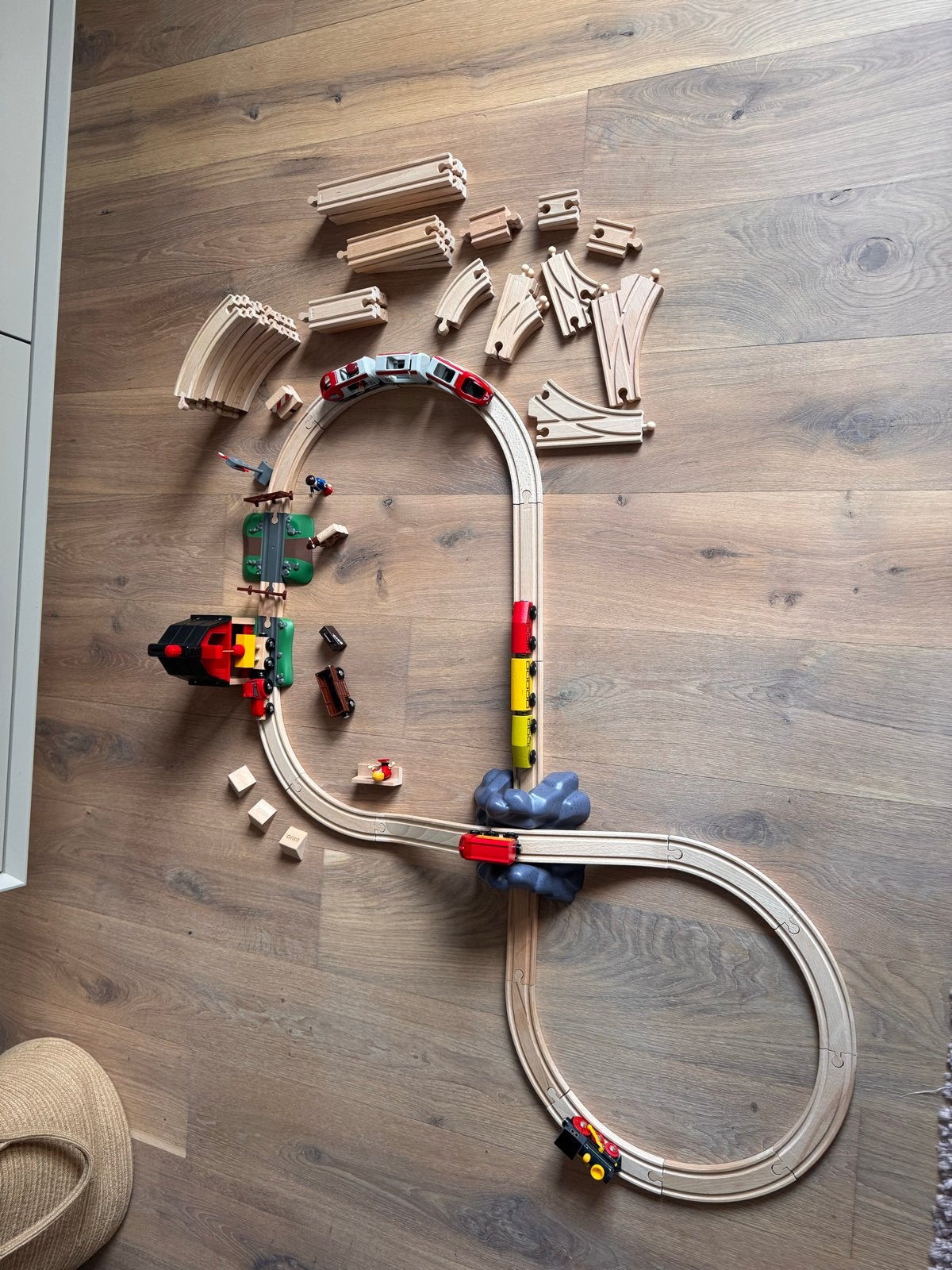 Grote Brio treinbaan set met accessoires, Ophalen, Zo goed als nieuw