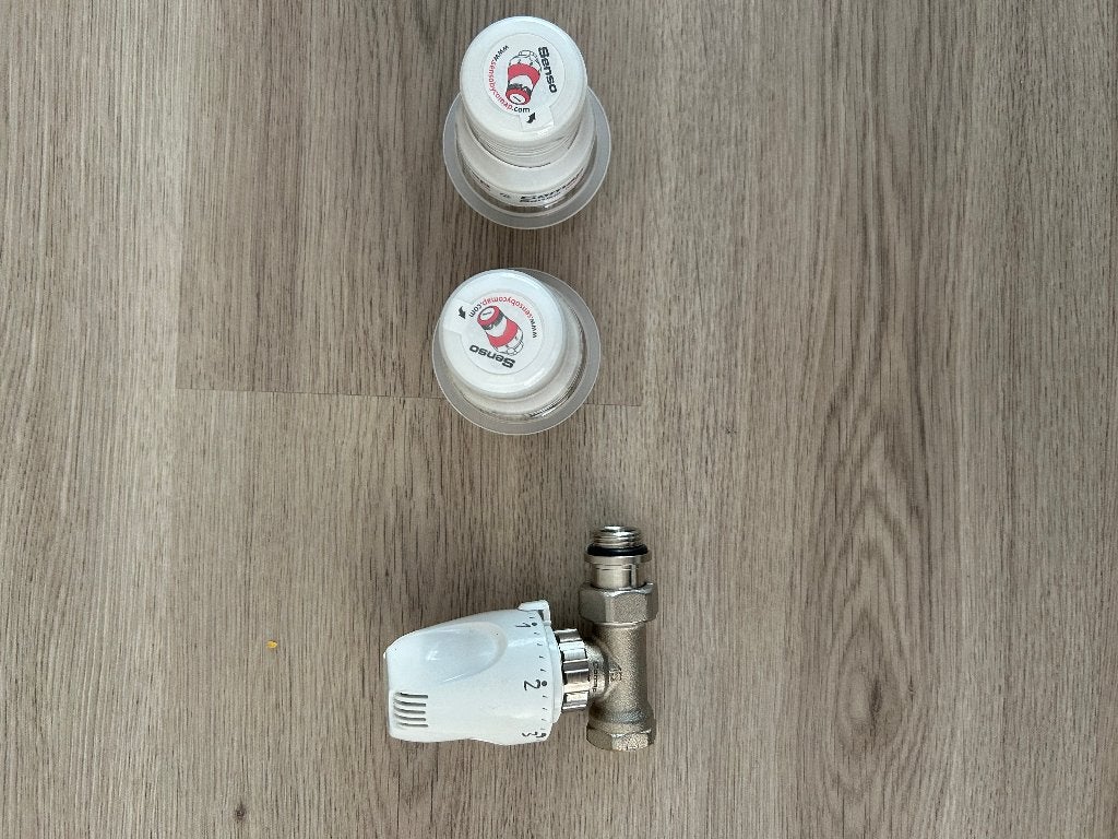 3 nieuwe Comap radiator Thermostaat kranen, Minder dan 30 cm, Overige typen, Nieuw, Minder dan 60 cm