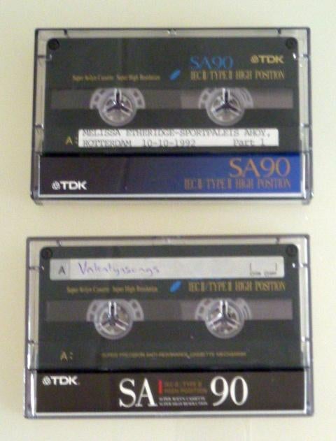 2 TDK SA 90 Super Avilyn High Resolution cassettebandjes C90, Verzenden, Gebruikt, Overige genres, 2 t/m 25 bandjes