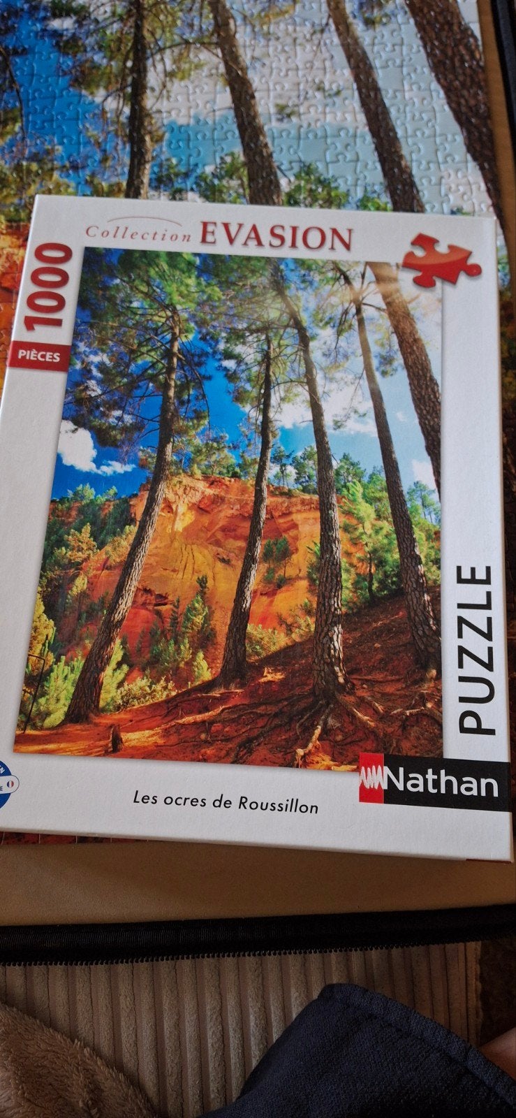 Les ocres de roussillon puzzel Nathan, Ophalen, 500 t/m 1500 stukjes, Zo goed als nieuw