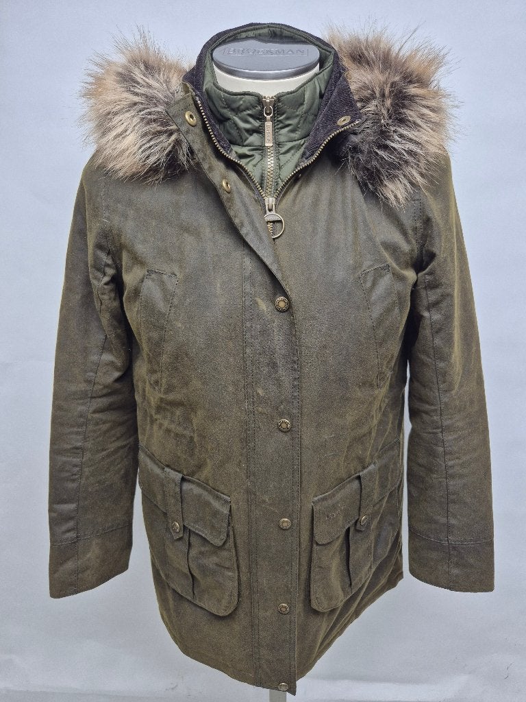 Barbour 'Homeswood wax jkt' Nieuw! maat 38 top!, Maat 38/40 (M), Barbour, Overige kleuren, Nieuw