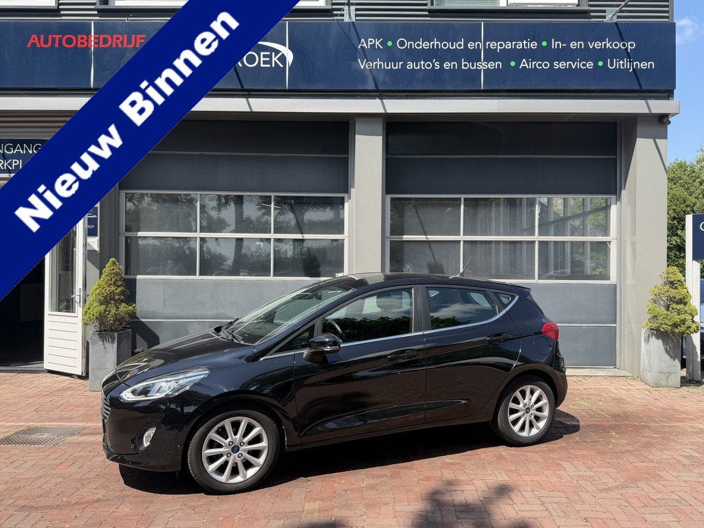 Ford Fiesta 1.0 EcoBoost Titanium 4-2018 • 74 kW / 101 PK, Auto's, Gebruikt, Euro 6, Origineel Nederlands, Bedrijf