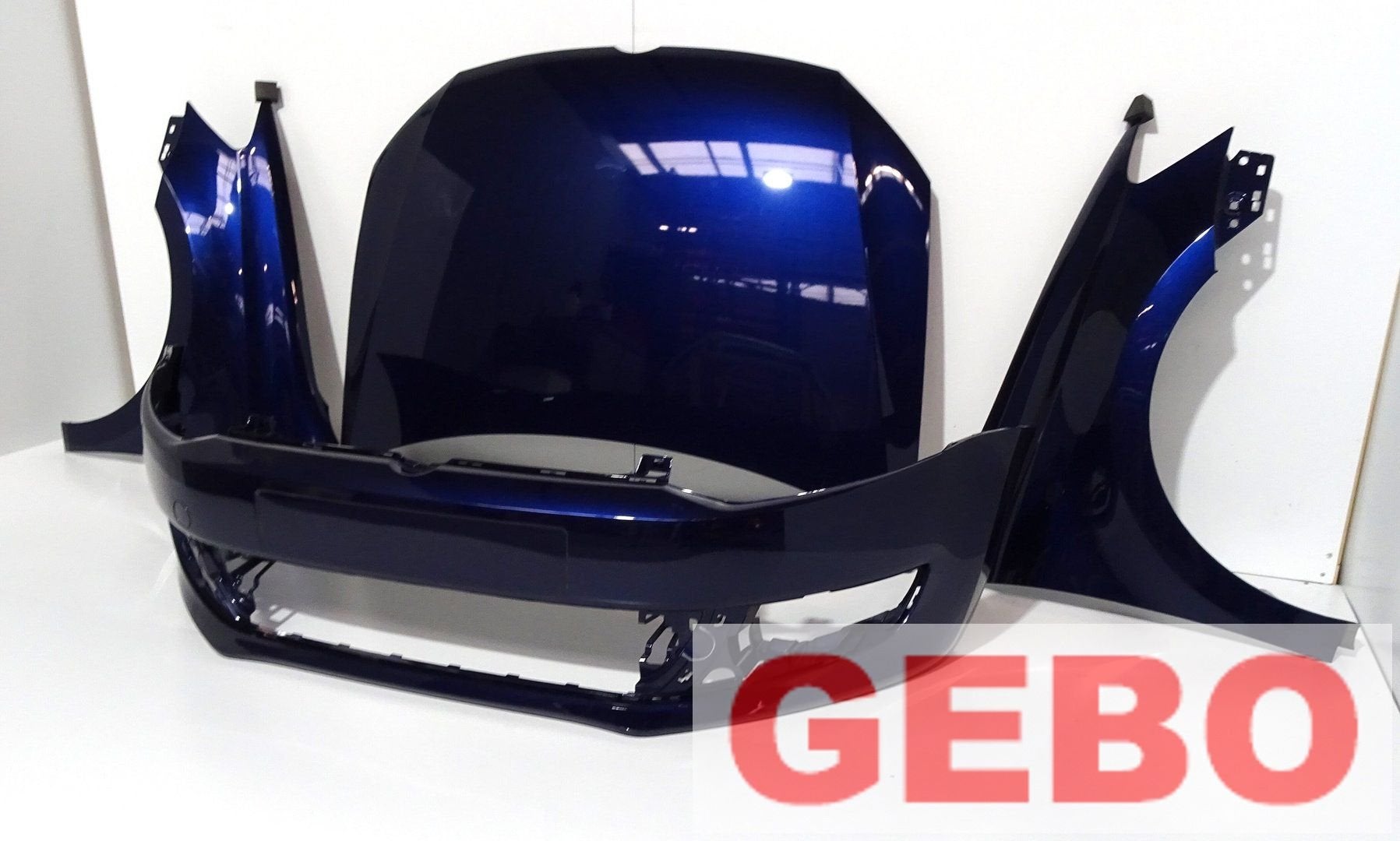Volkswagen polo 6R voorkop bumper motorkap spatbord LD5Q 200, -, -, Nieuw, Ophalen of Verzenden