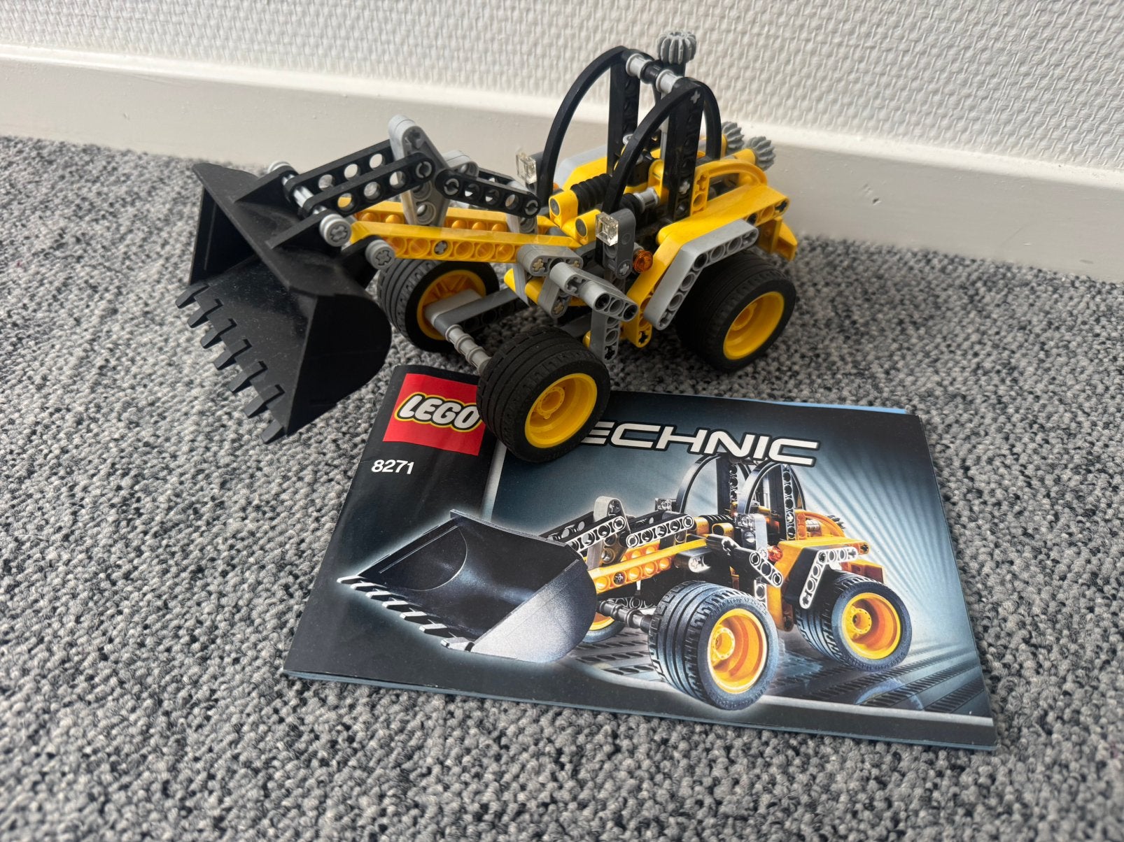 LEGO 8271 Shovel technic, Gebruikt, Lego, Ophalen of Verzenden, Technic