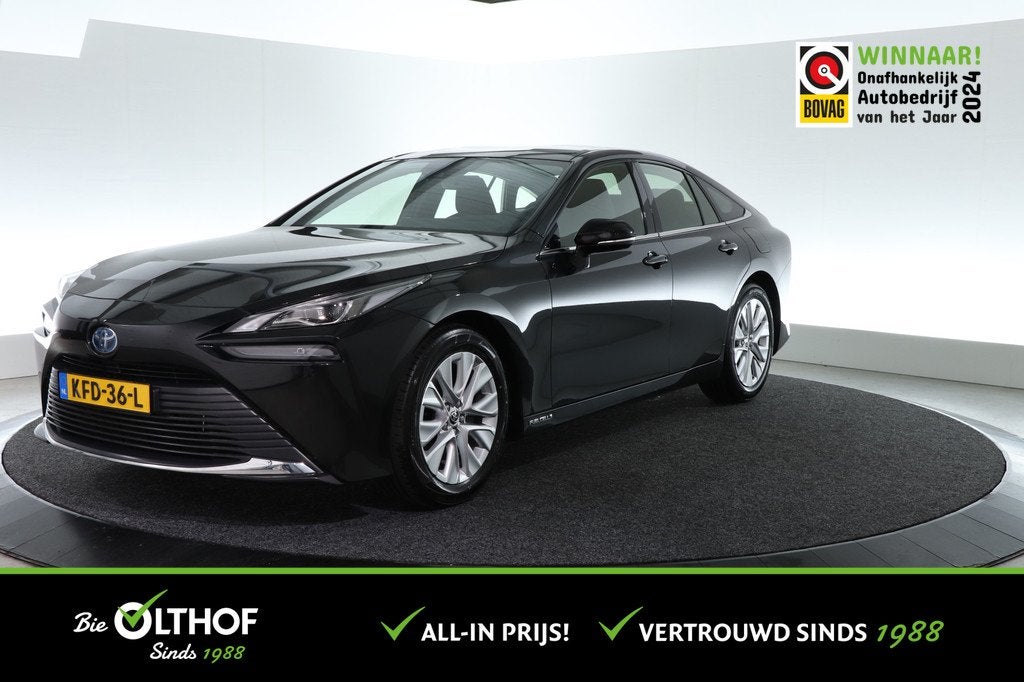 Toyota Mirai Dynamic | NIEUW | CARPLAY | STOELVERW. |, Auto's, Toyota, Gebruikt, Mirai, Overige brandstoffen, Zwart