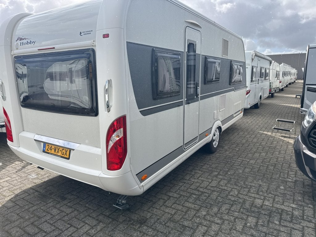 Hobby Excellent 495 UL, Caravans en Kamperen, Caravans, Ringverwarming, Rondzit, Hobby, Bedrijf