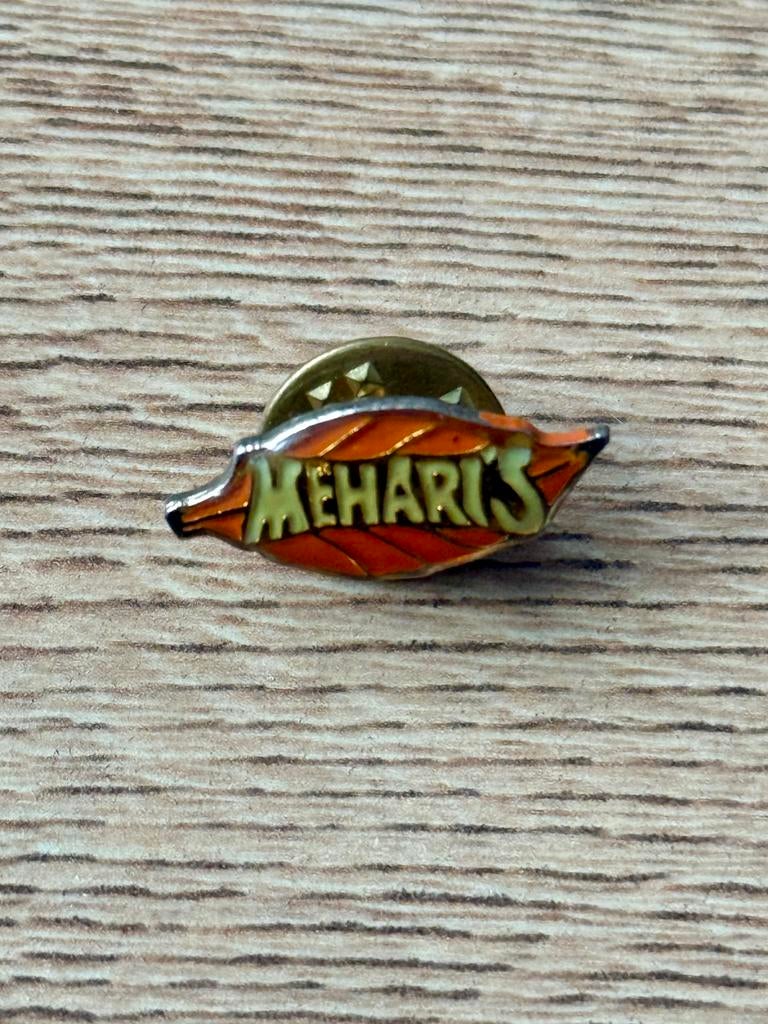 Meharis Vintage Pin, Ophalen of Verzenden, Gebruikt, Overige onderwerpen, Speldje of Pin