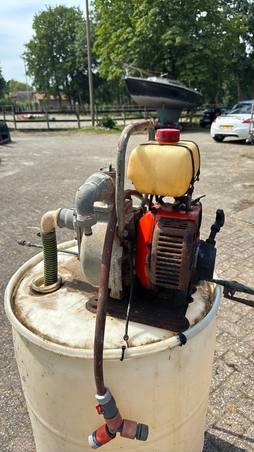 Komatsu Zenoah PE400 Waterpomp - G4K Motor, Ophalen
