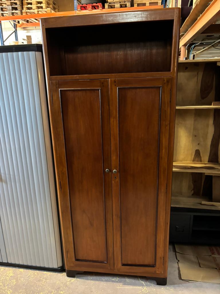 Klassieke kledingkast - massief - 45x95x210H, Huis en Inrichting, Kasten | Kledingkasten, 1025xe, Ophalen of Verzenden, Zo goed als nieuw