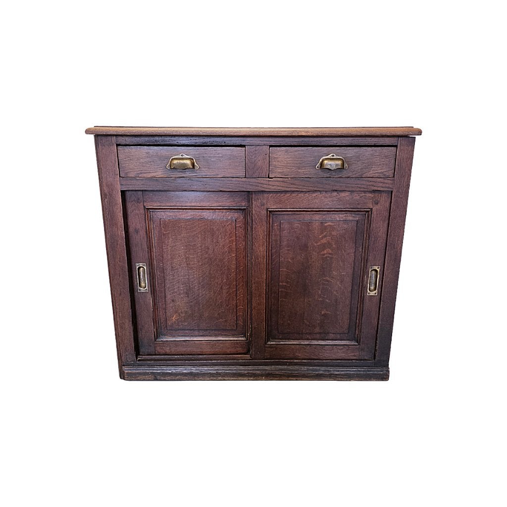 Antiek Frans dressoir met schuifdeuren, 2e helft 19e eeuw, Ophalen