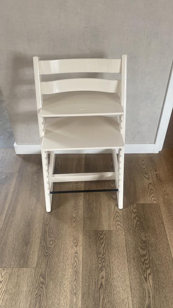 Stokke kinderstoel, Ophalen of Verzenden, Zo goed als nieuw, Meegroeistoel