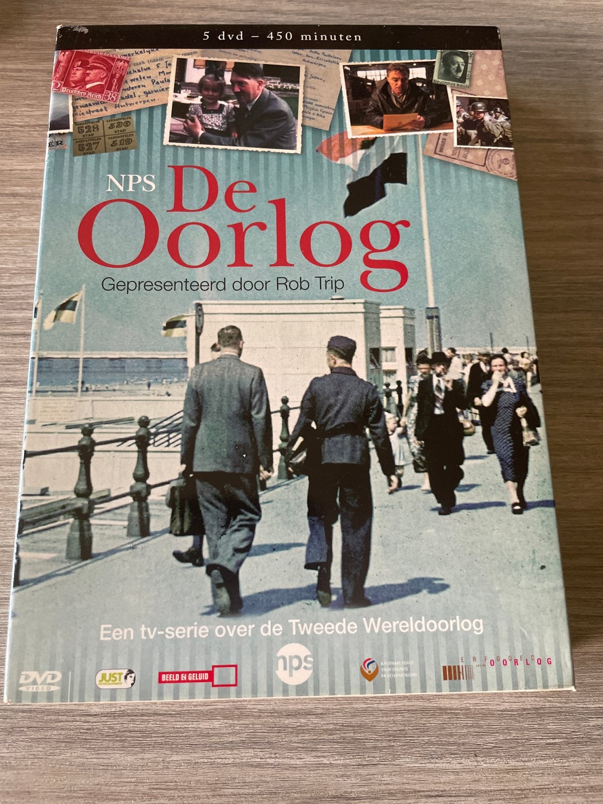 NPS De Oorlog - 5 DVD Boxset - Rob Trip - WOII Documentaire, Cd's en Dvd's, Dvd's | Tv en Series, Gebruikt, Nederlands, Vanaf 12 jaar