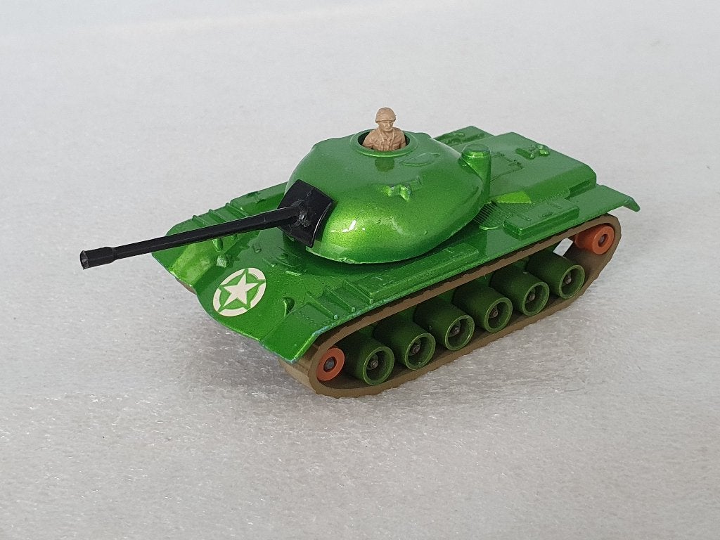 Matchbox - Battle Kings: M48 A2 Tank (K-102), Hobby en Vrije tijd, Modelauto's | Overige schalen, Ophalen of Verzenden, Gebruikt