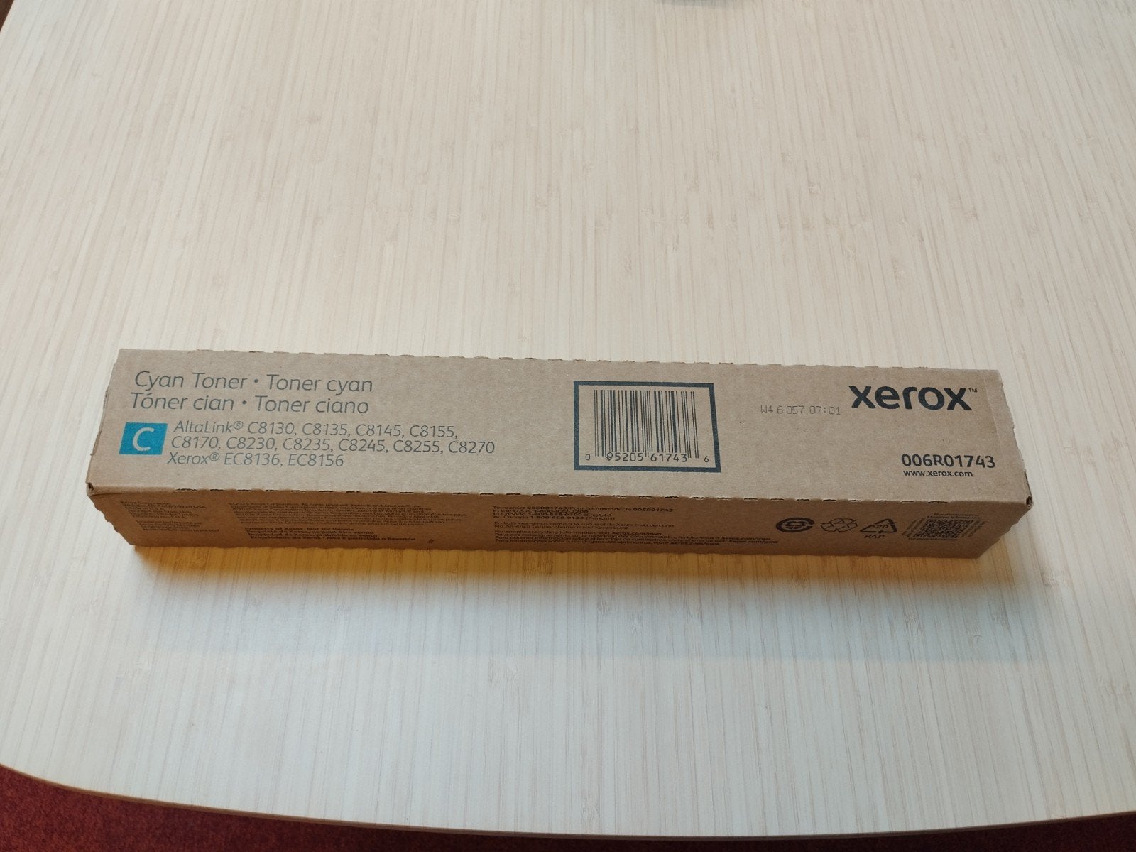 Xerox Cyan Toner 006R01743 - Nieuw in verpakking ik heb er 2, Ophalen of Verzenden, Overige typen