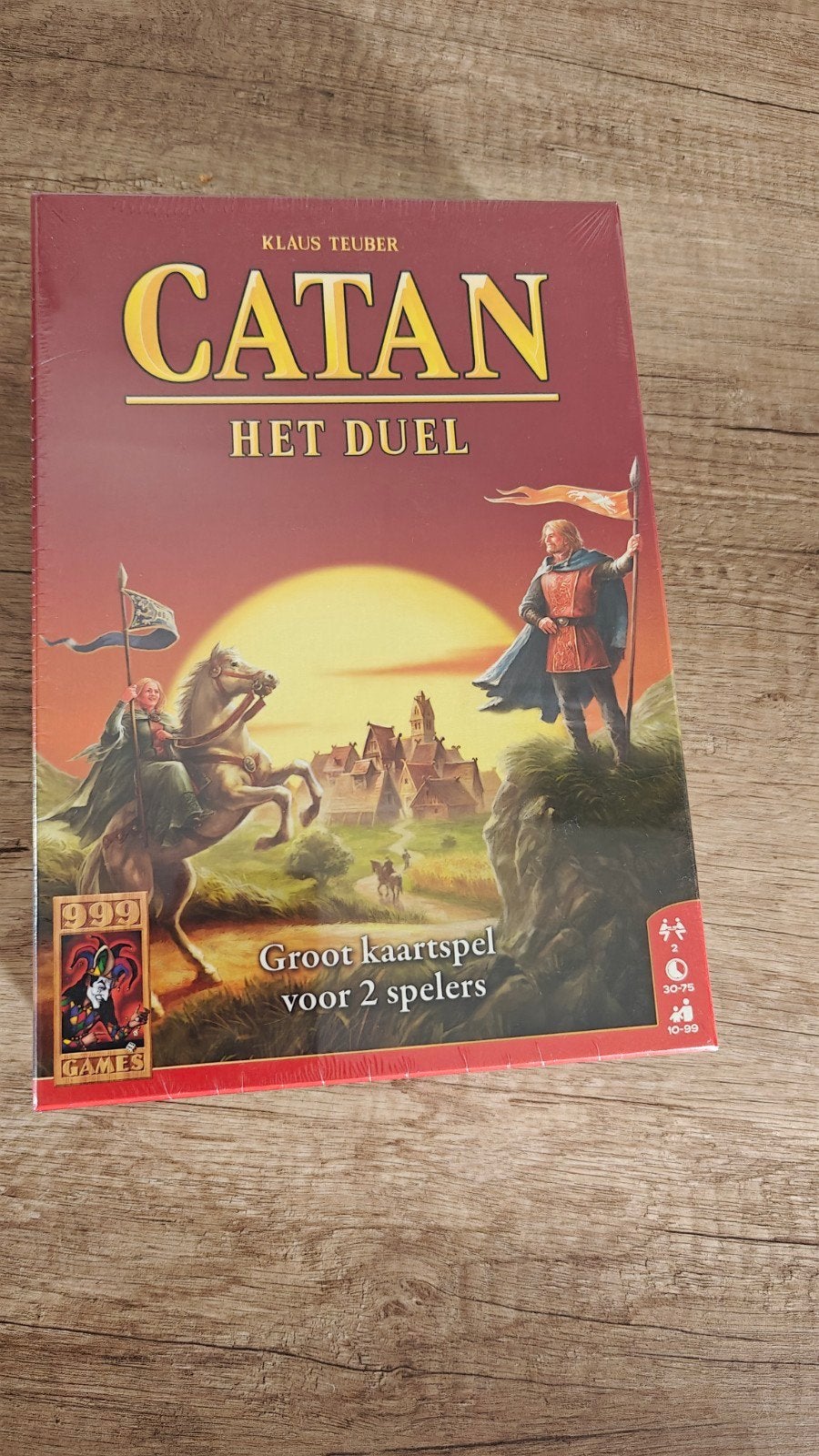 Catan: Het Duel - Groot kaartspel voor 2 spelers, Een of twee spelers, Ophalen of Verzenden, Nieuw, Klaus Teuber