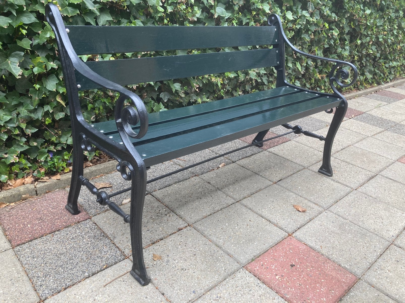 parkbank tuinbank gietijzer eiken NIEUW, Ophalen, Nieuw, Hout