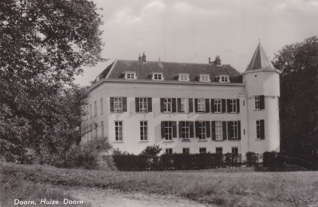 Doorn - Huize Doorn 1966, Verzamelen, Ansichtkaarten | Nederland, Verzenden, 1960 tot 1980, Gelopen, Utrecht