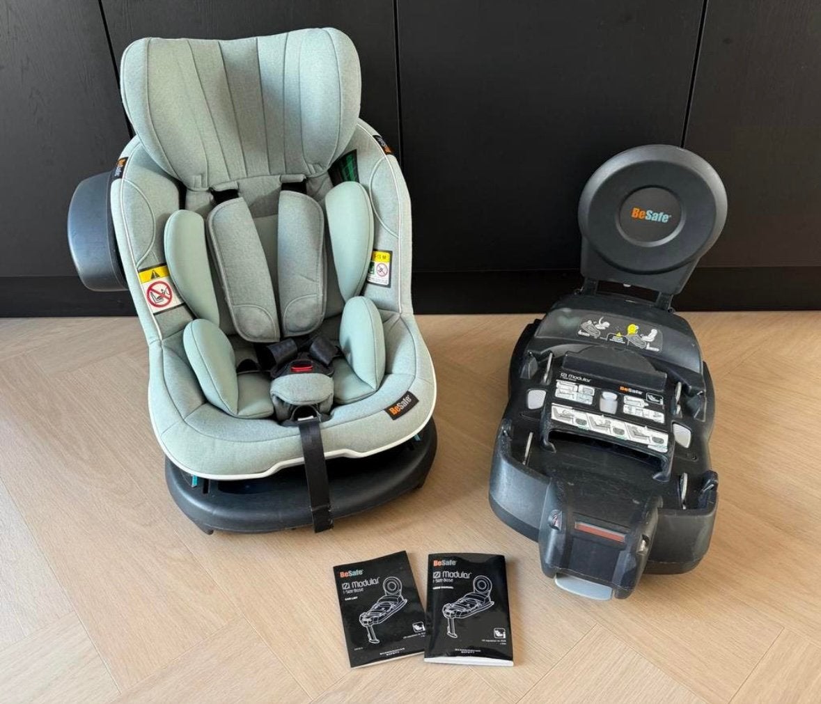 BeSafe iZi Modular i-Size autostoel + BeSafe base, Verstelbare rugleuning, Zo goed als nieuw, Isofix, Ophalen