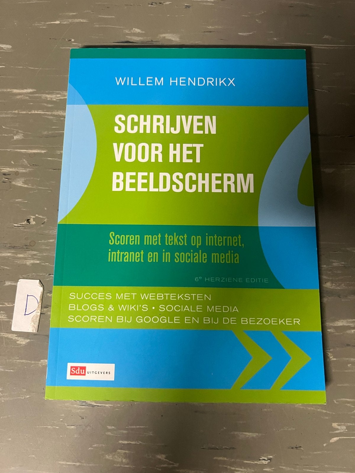 Schrijven voor het Beeldscherm - Willem Hendrikx, Ophalen of Verzenden, Gamma, Zo goed als nieuw, HBO