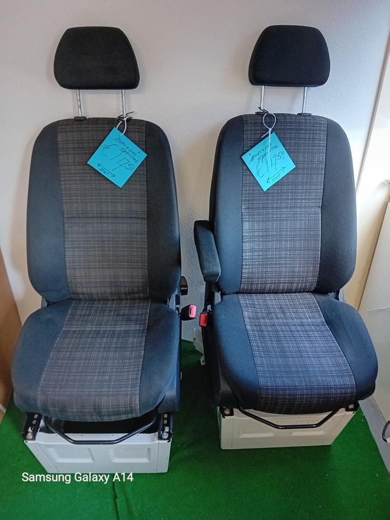Mercedes sprinter set met armlegger en hoogte verstelling, Auto-onderdelen, Ophalen