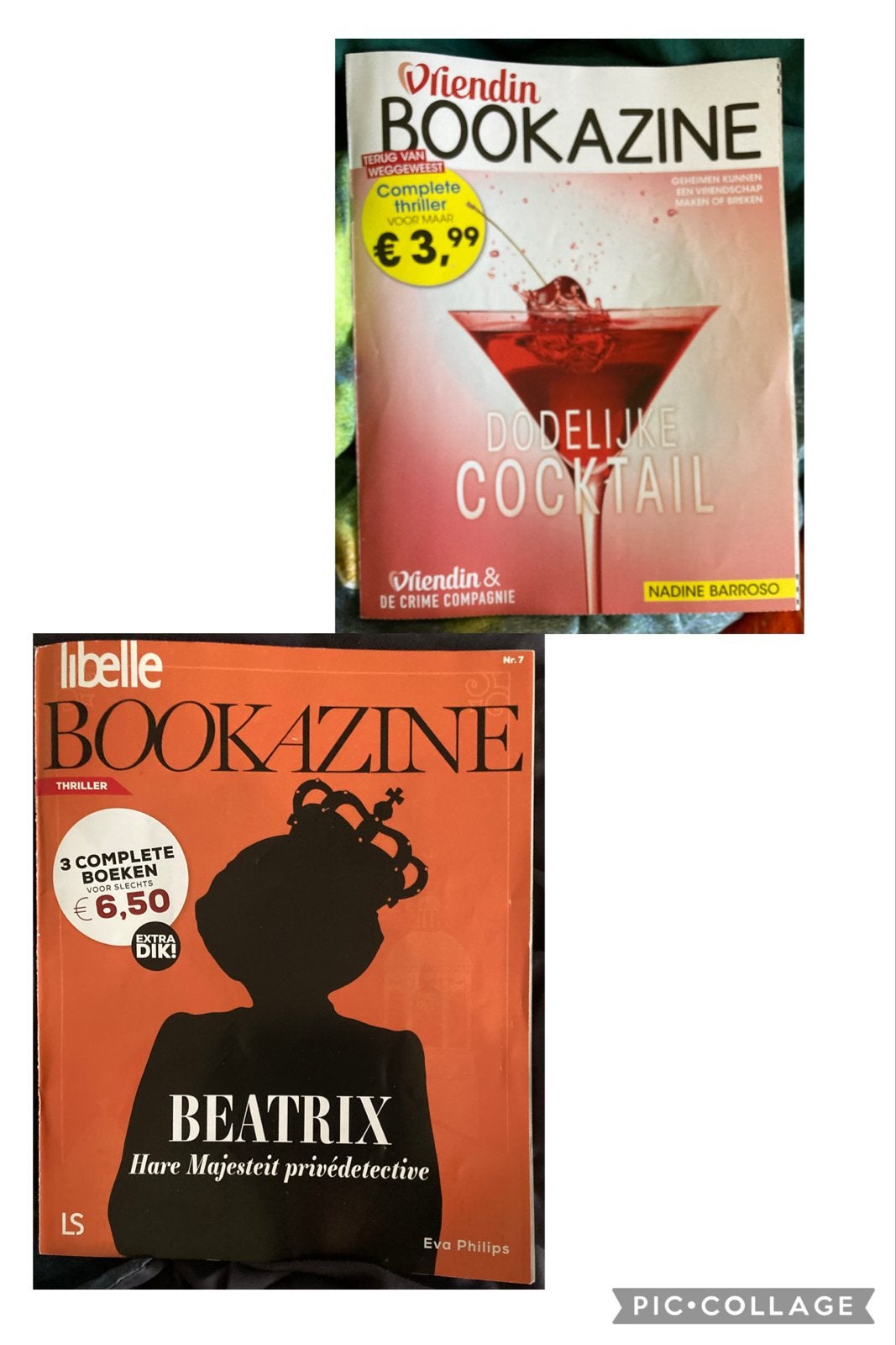 4 Thriller Bookazines: Vriendin & Libelle Collectie, Ophalen of Verzenden, Zo goed als nieuw, Nederland