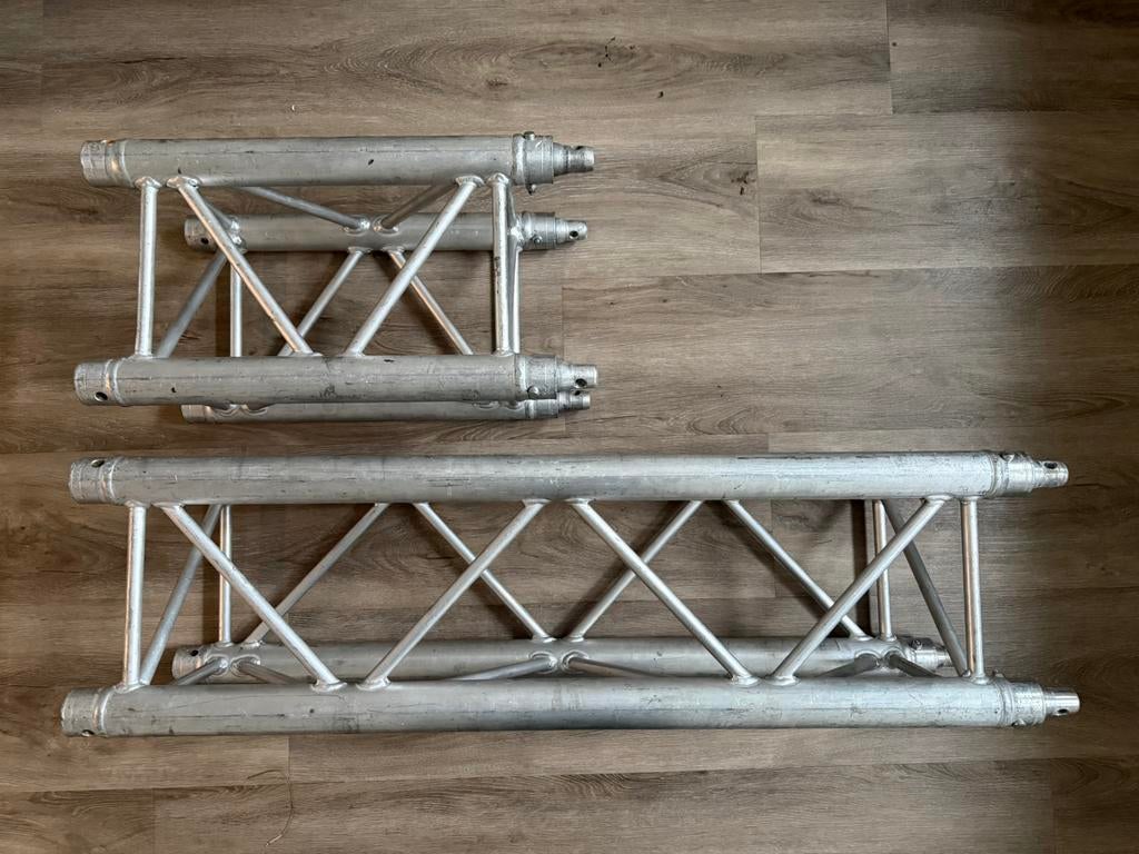 1x Prolyte X30V-L100 en 1x X30V-L050 vierkante truss, Ophalen, Gebruikt, Overige typen