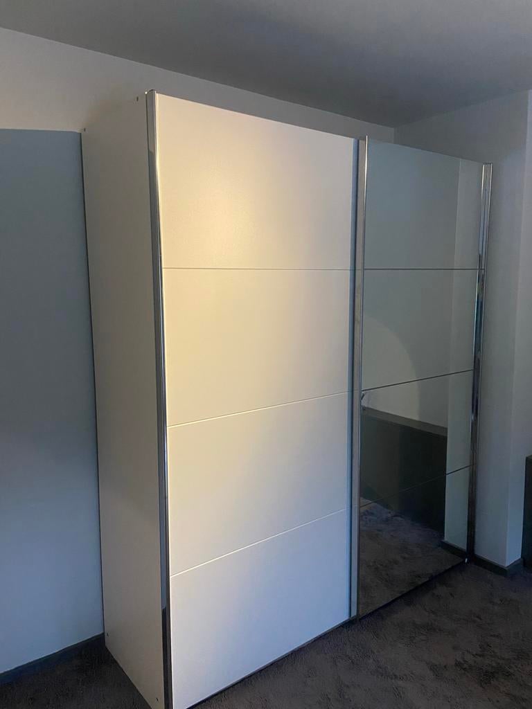Goossens Kledingkast Miami - Zo goed als nieuw, Ophalen, 200 cm of meer, 150 tot 200 cm, Zo goed als nieuw