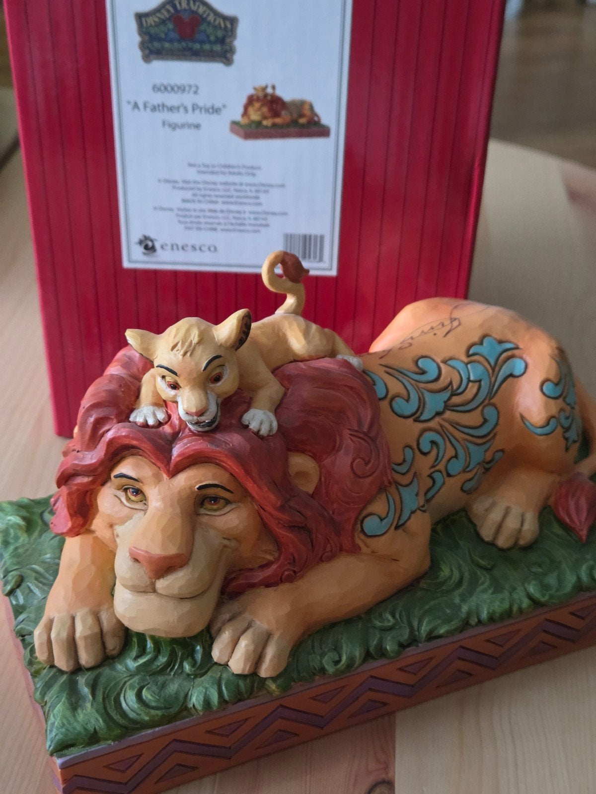 Disney Traditions Leeuwenkoning 'A Father's Pride' Jim Shore, Ophalen of Verzenden, Leeuwenkoning of Jungle Boek, Nieuw, Beeldje of Figuurtje