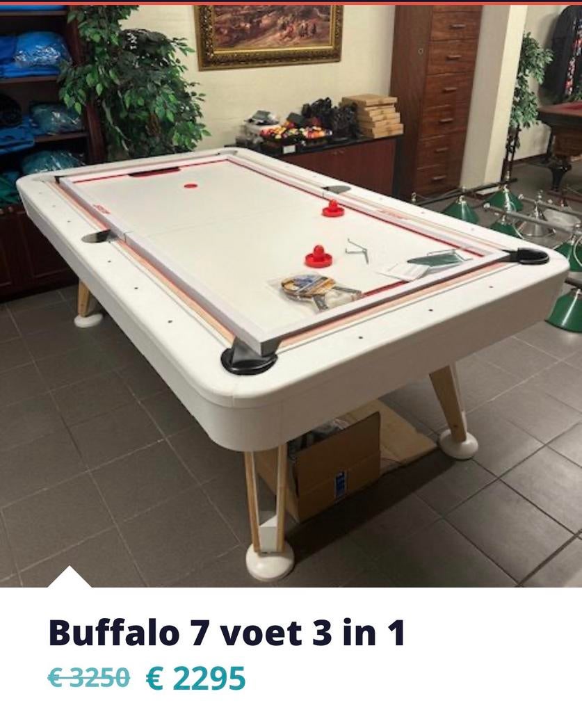 Pooltafels 7 en 8 ft  uitverkoop, Ophalen, Dijklaan 133 Breda, Pooltafel, Stoffelen